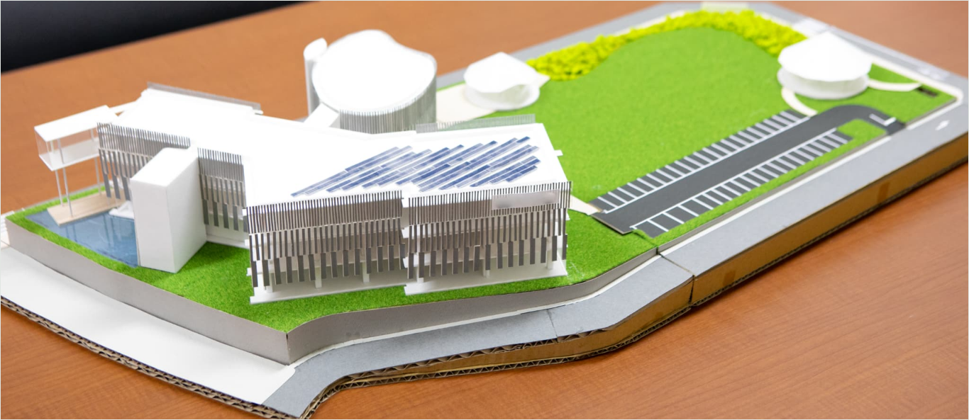 木造建築物の骨組み